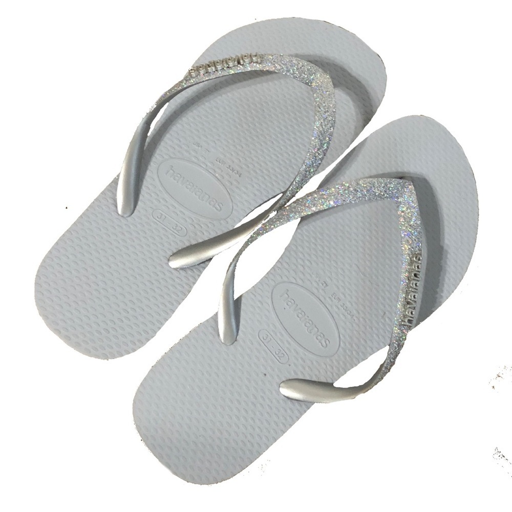 Havaiana Kids Slim Shiny Glitter Flip Flop